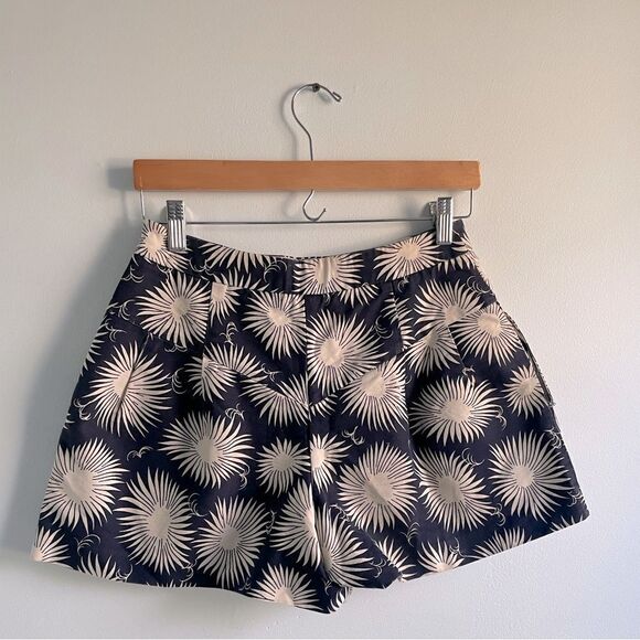 Milly high waist print pattern shorts sz 4